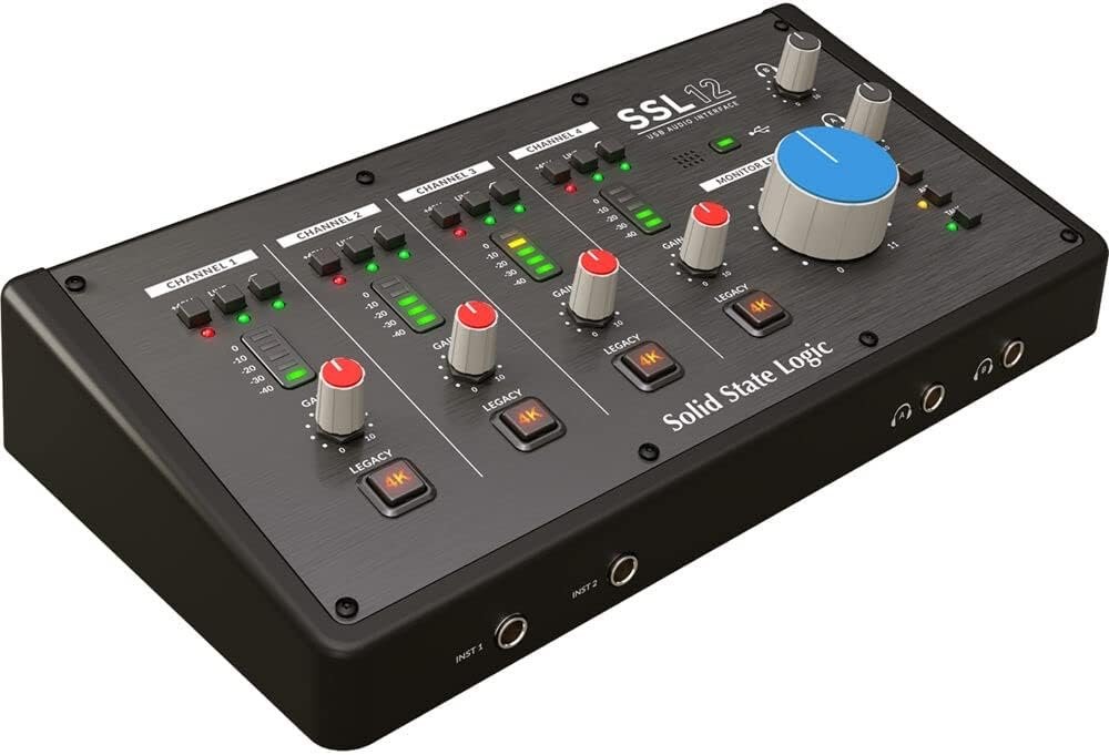 Solid State Logic SSL 12 USB 12-in/8-out USB Audio Interface