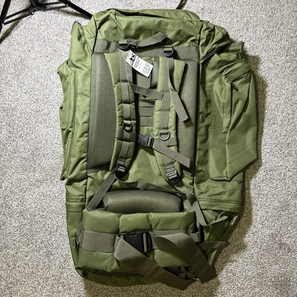 Maxmiles Hiking Backpack 100L Army Green