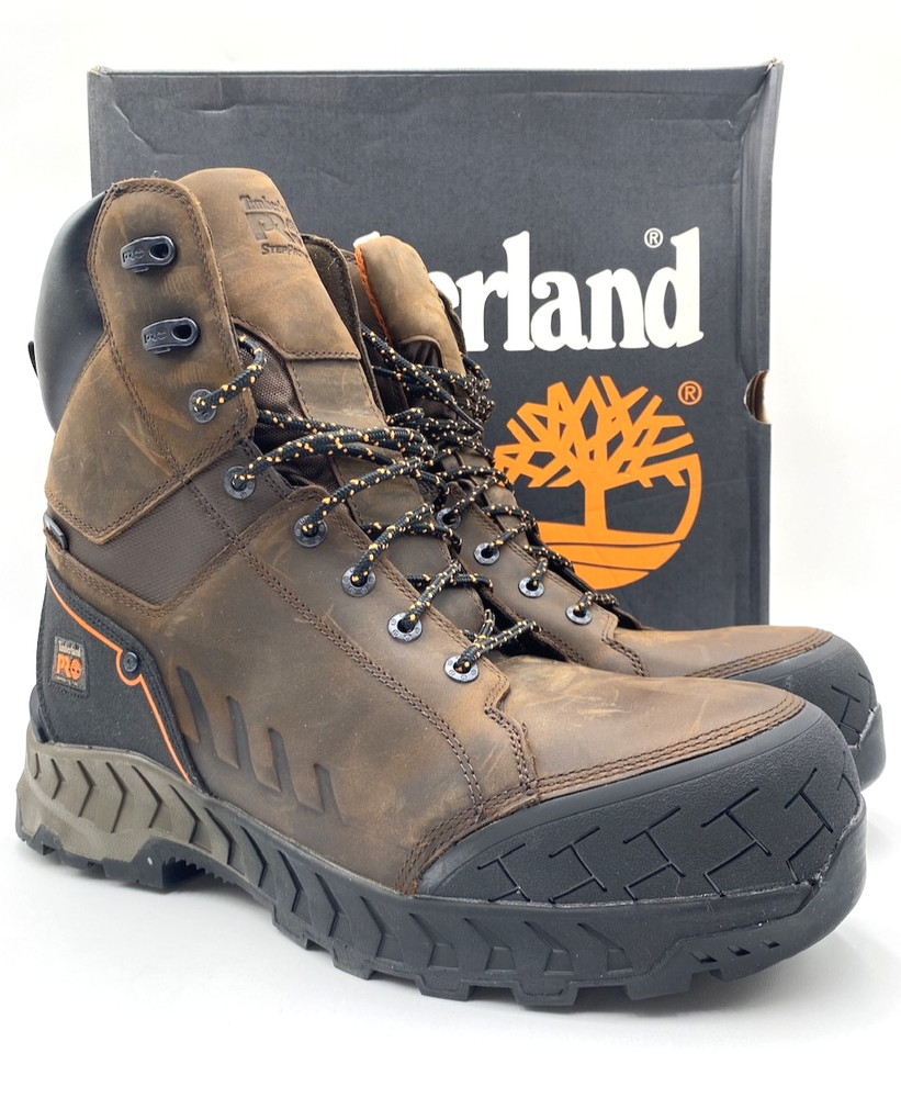 Timberland WORK SUMMIT Men's NEW Work Boots Dark Brown Multiple Sizes