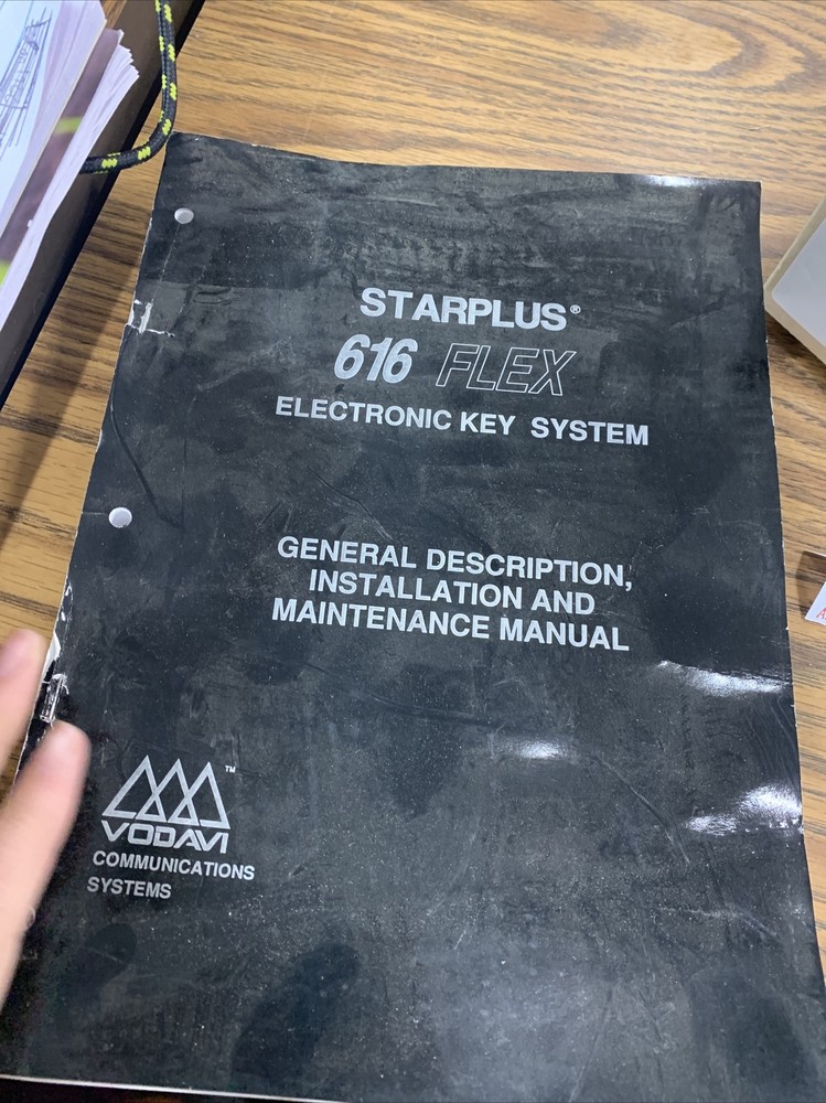 Vodavi SP61620-03 Starplus 616flex Program Module III