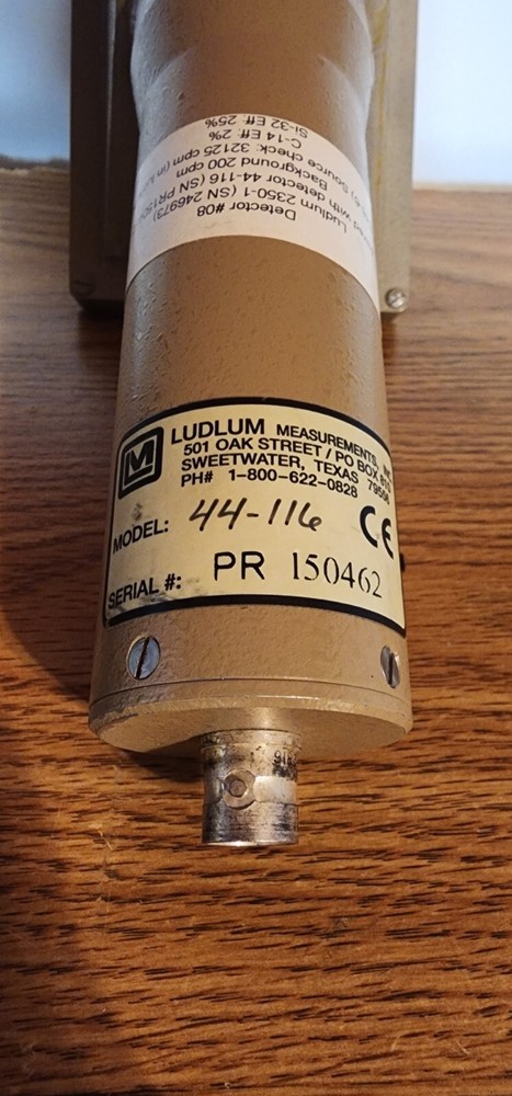 Ludlum Model 44-116 Beta Scintillation Detector