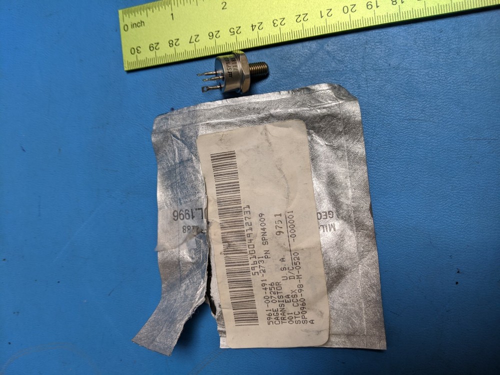 Transistor ,SPN4009 ,7118835-1 , SILICON TRANSISTOR CORP  ( 1 PC )