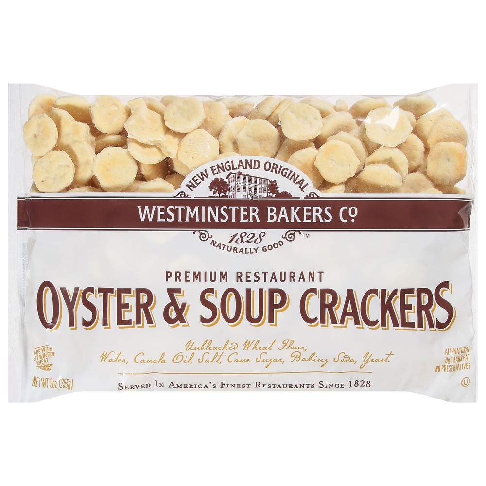 Westminster Cracker Oyster & Soup Crackers 9 oz (Pack Of 12)