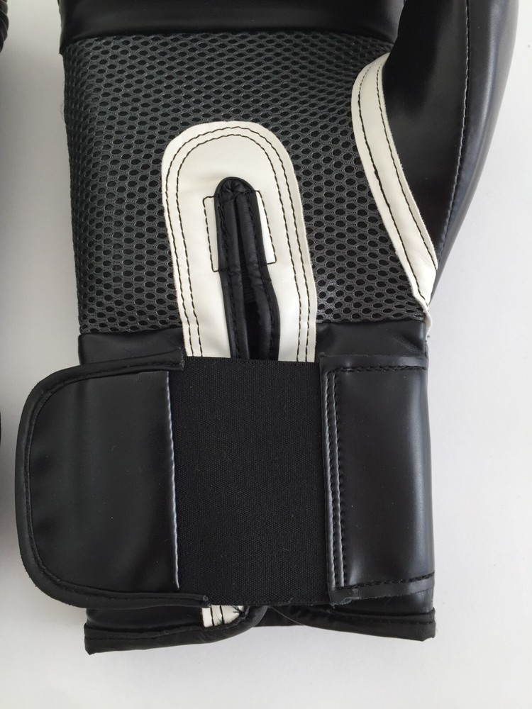 EVERLAST 14 OZ PRO STYLE TRAINING GLOVES BLACK HEAVY BAG MITT WORK SPARRING
