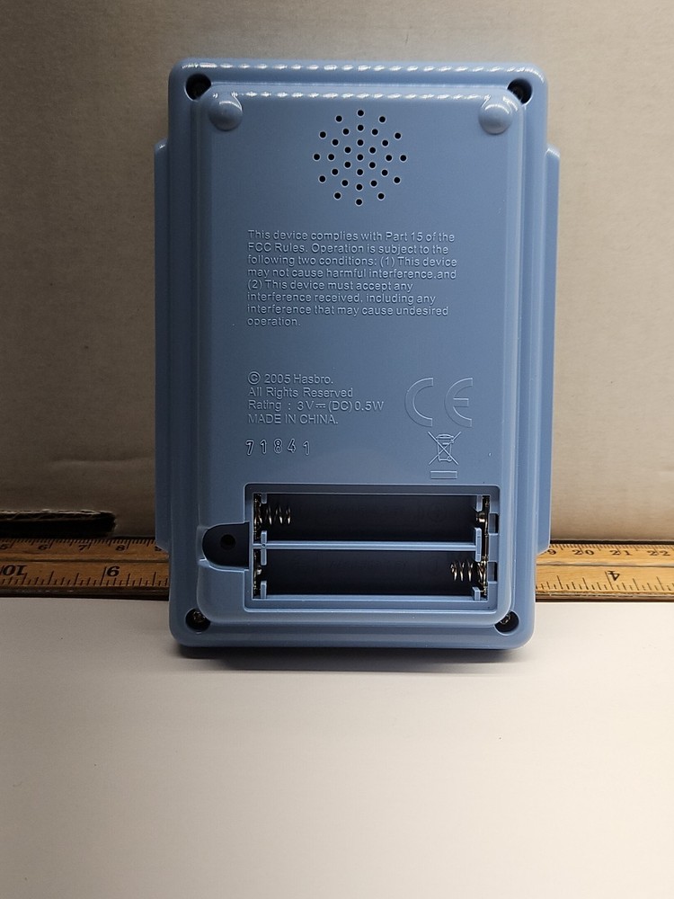 Monopoly Electronic Banking Unit Edition 2007 Hasbro Blue A