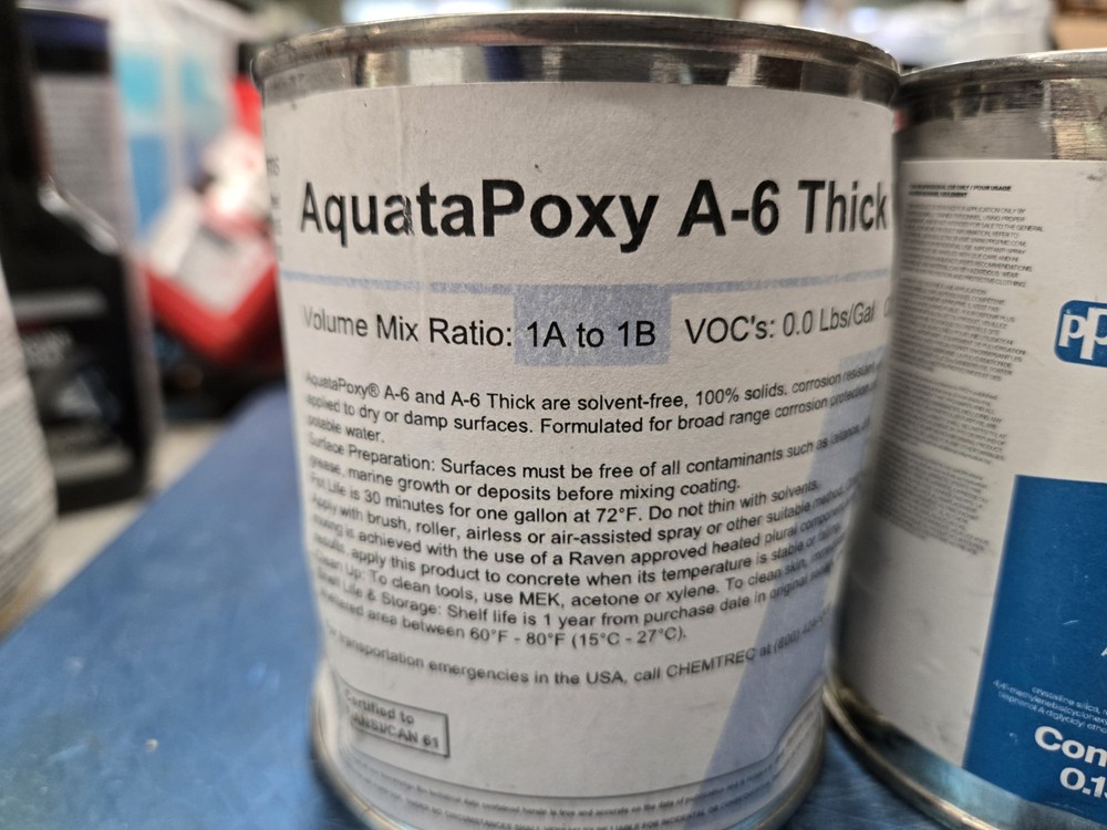 PPG AquataPoxy A-6 White- 2 Pint Kit