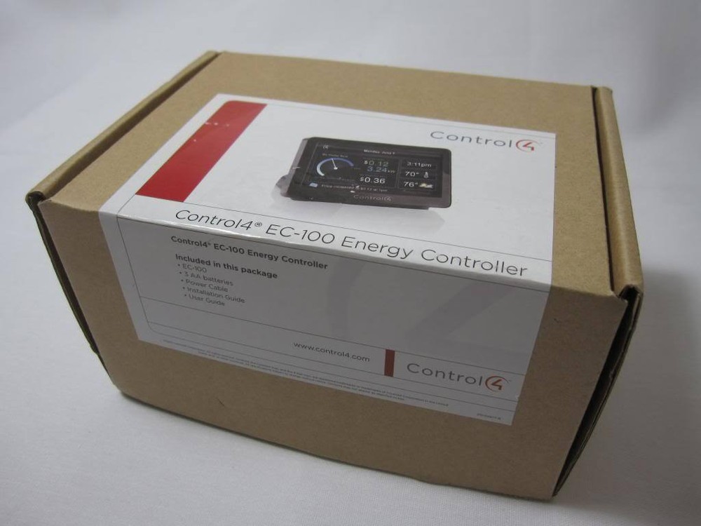 Control4 EC-100 Smart Energy Automation Load Controller 5" LCD Digital Home