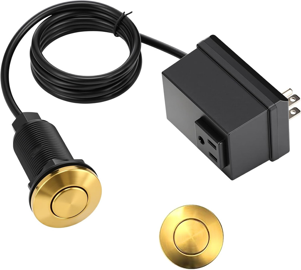 Garbage Disposal Air Switch Kit Wireless Sink Top Garbage Disposal Button Stainl