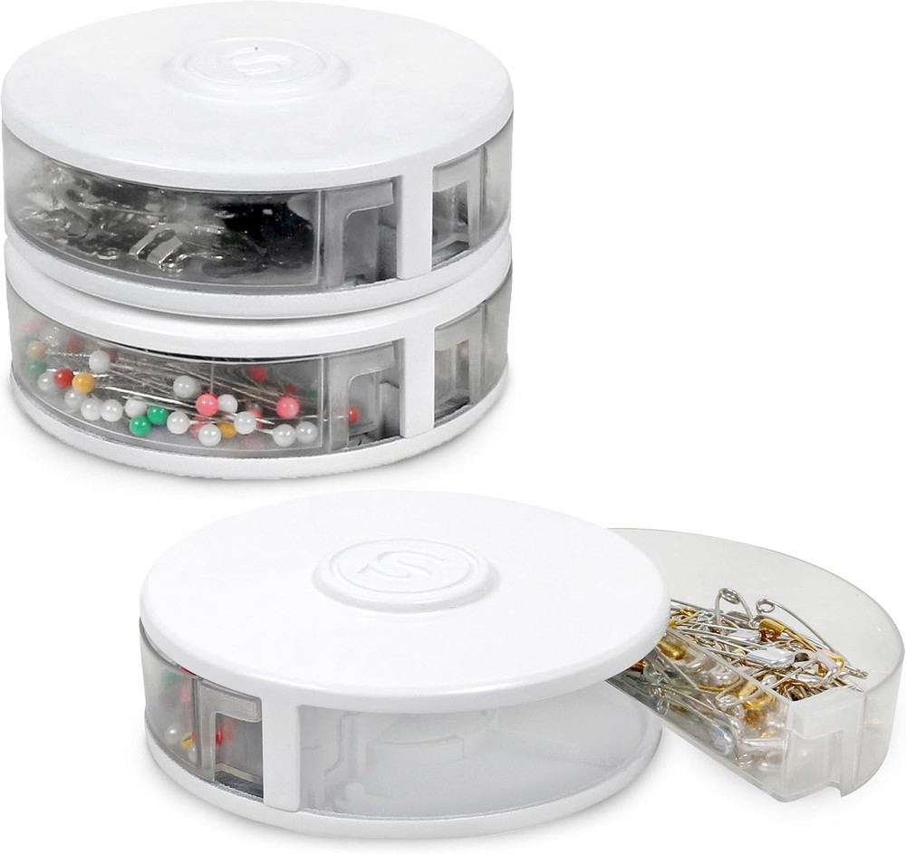Small Notions Organizer - Clear Plastic Organizer for Sewing, Embroidery, Craft