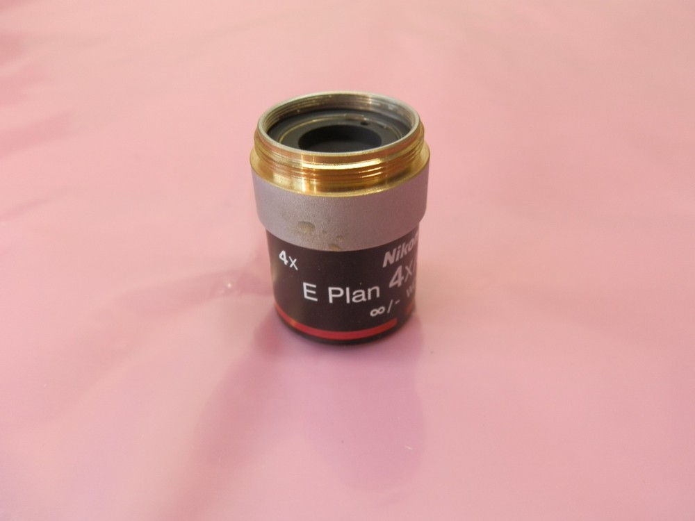 Nikon Microscope Objective E Plan 4x/0.10 for E Series (E200...)