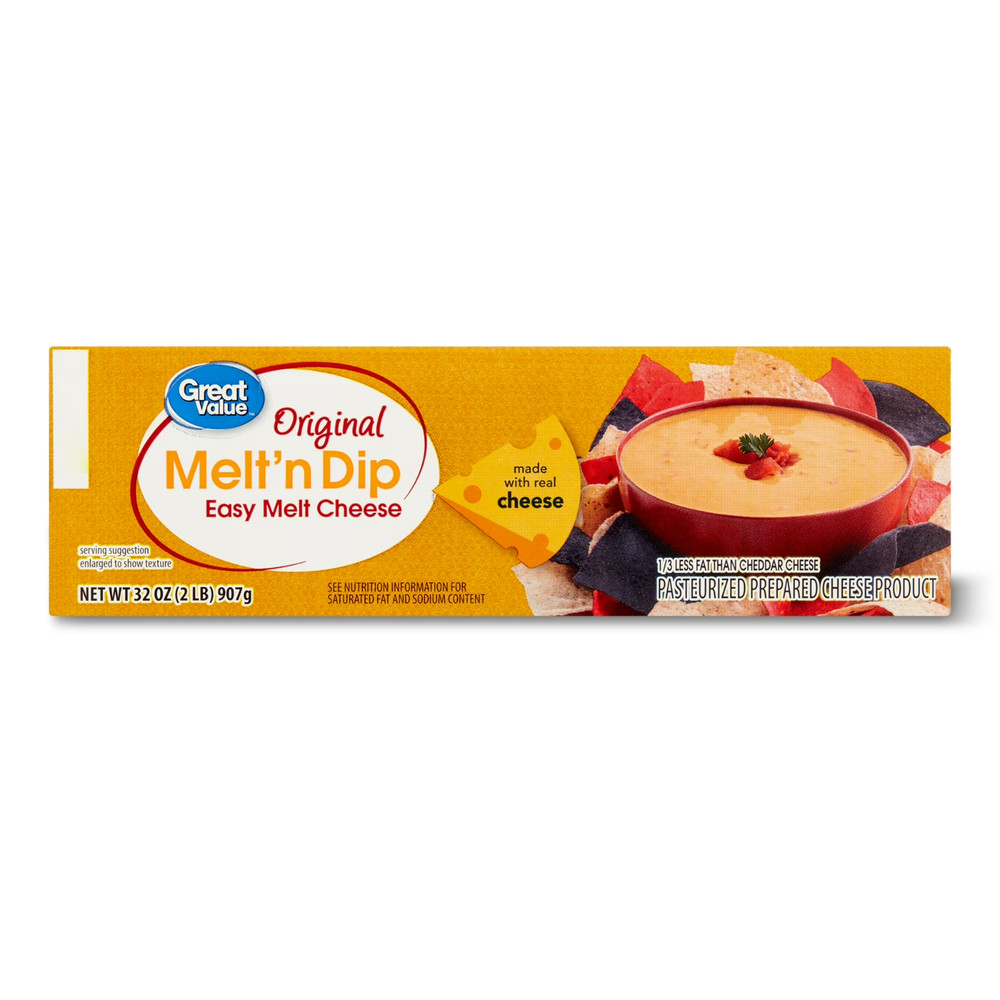 Great Value Easy Melt Cheese Block, 32 oz