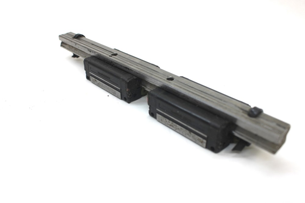 THK SSR15 (2) Caged Linear Ball Bearing w/ Linear Rail