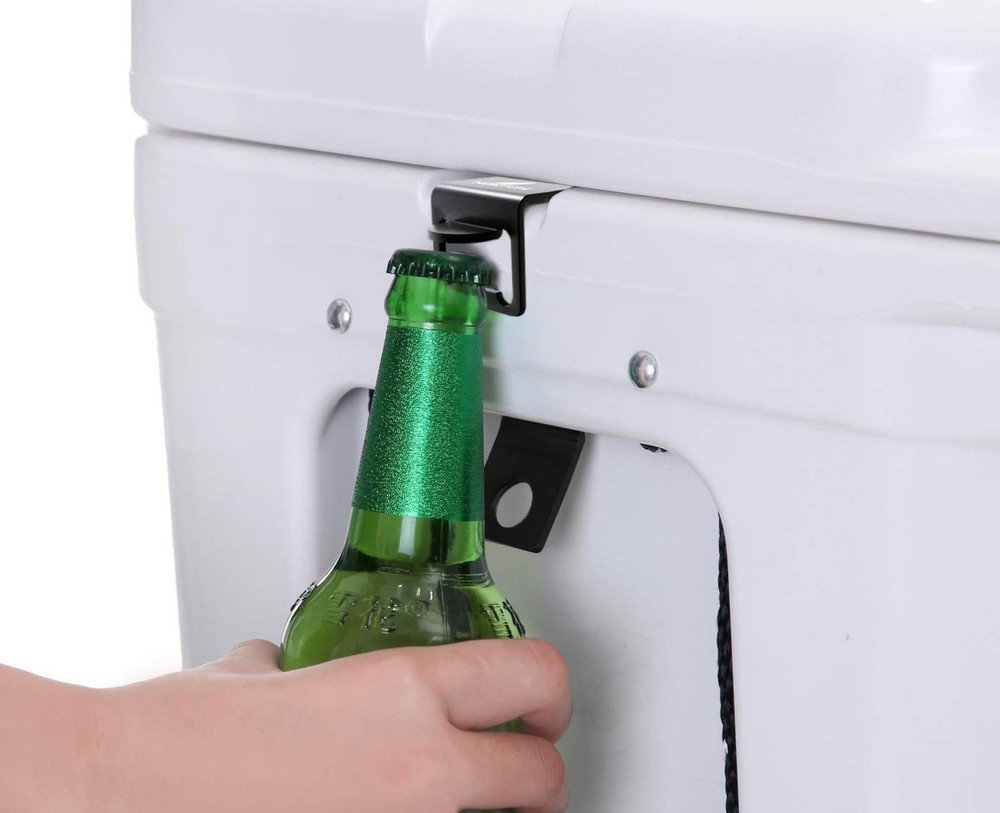 Rust-Resistant Yeti Cooler Lock Bracket - Secure and Durable with Bottle Opener