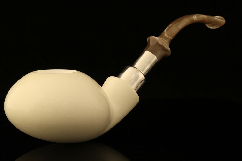IMP - Meerschaum Pipe - Tomat - with Custom case
