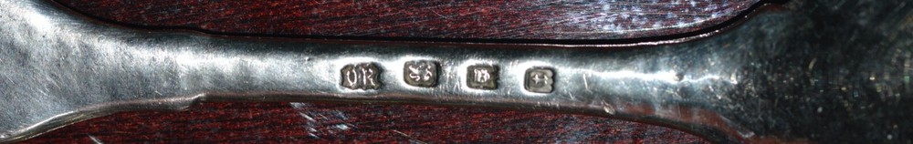 1934 Omar Ramsden Hammered Silver Spoon,