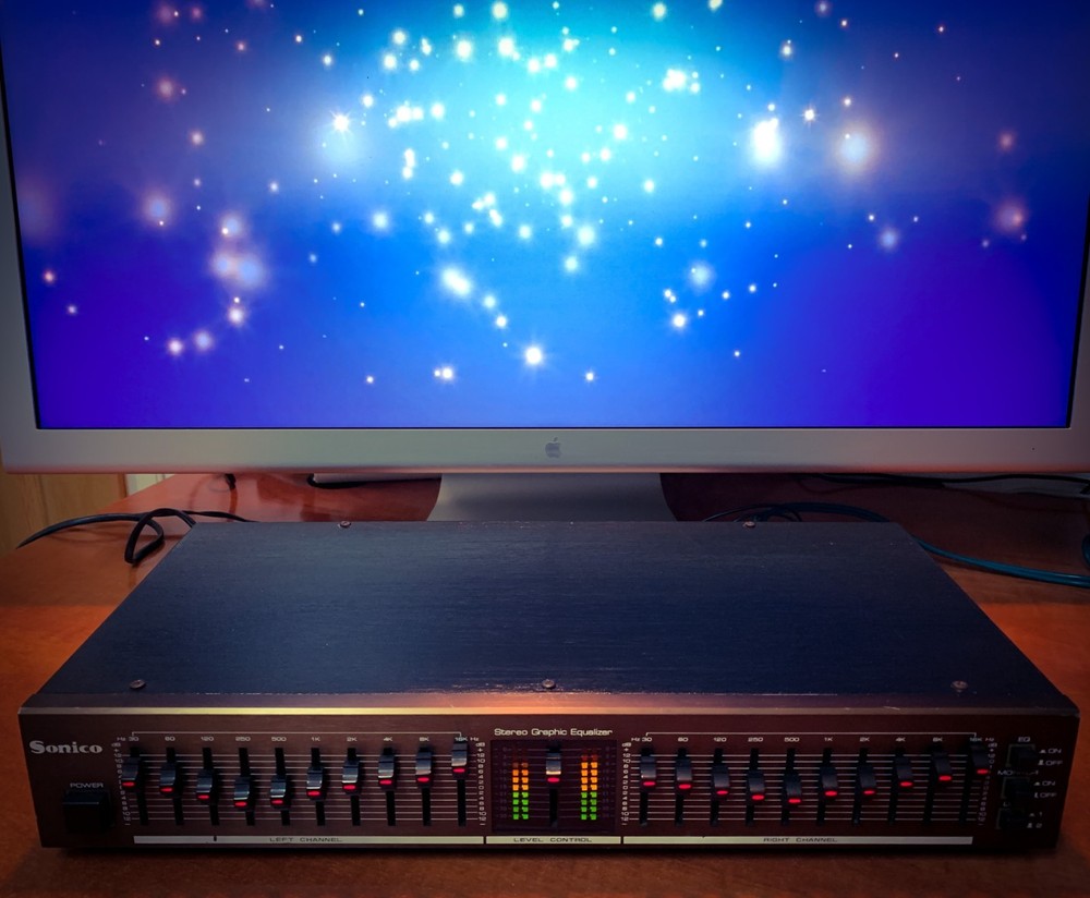 SONICO EQ35 🌈RaRe🌈 Vintage Stereo Equalizer