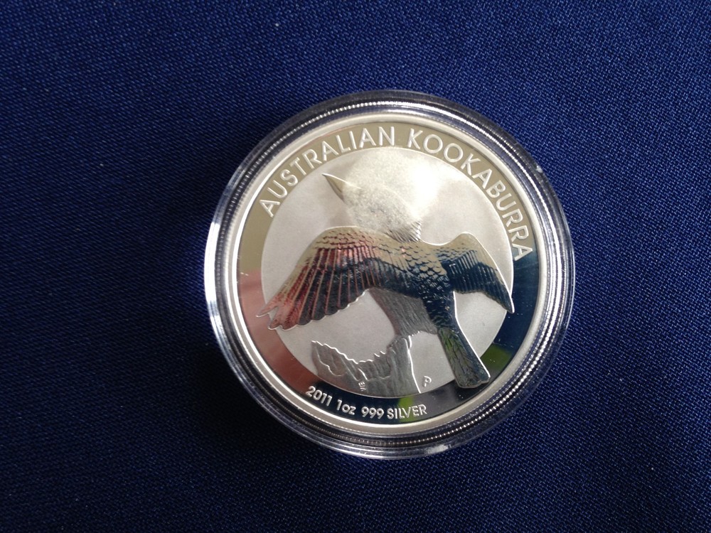 2011 Australia $1 Silver Koookaburra Gem BU One Ounce E5972
