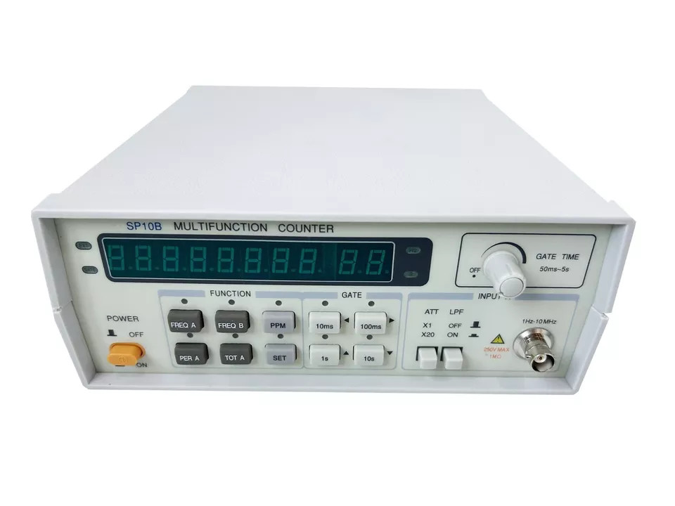 Precision Multifunction Counter PPM Tester Meter with Frequency Range 1Hz~10MHz