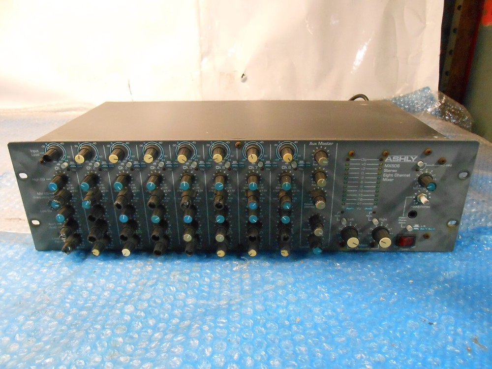 ASHLY MX-508 Eight Channel Stereo Mixer