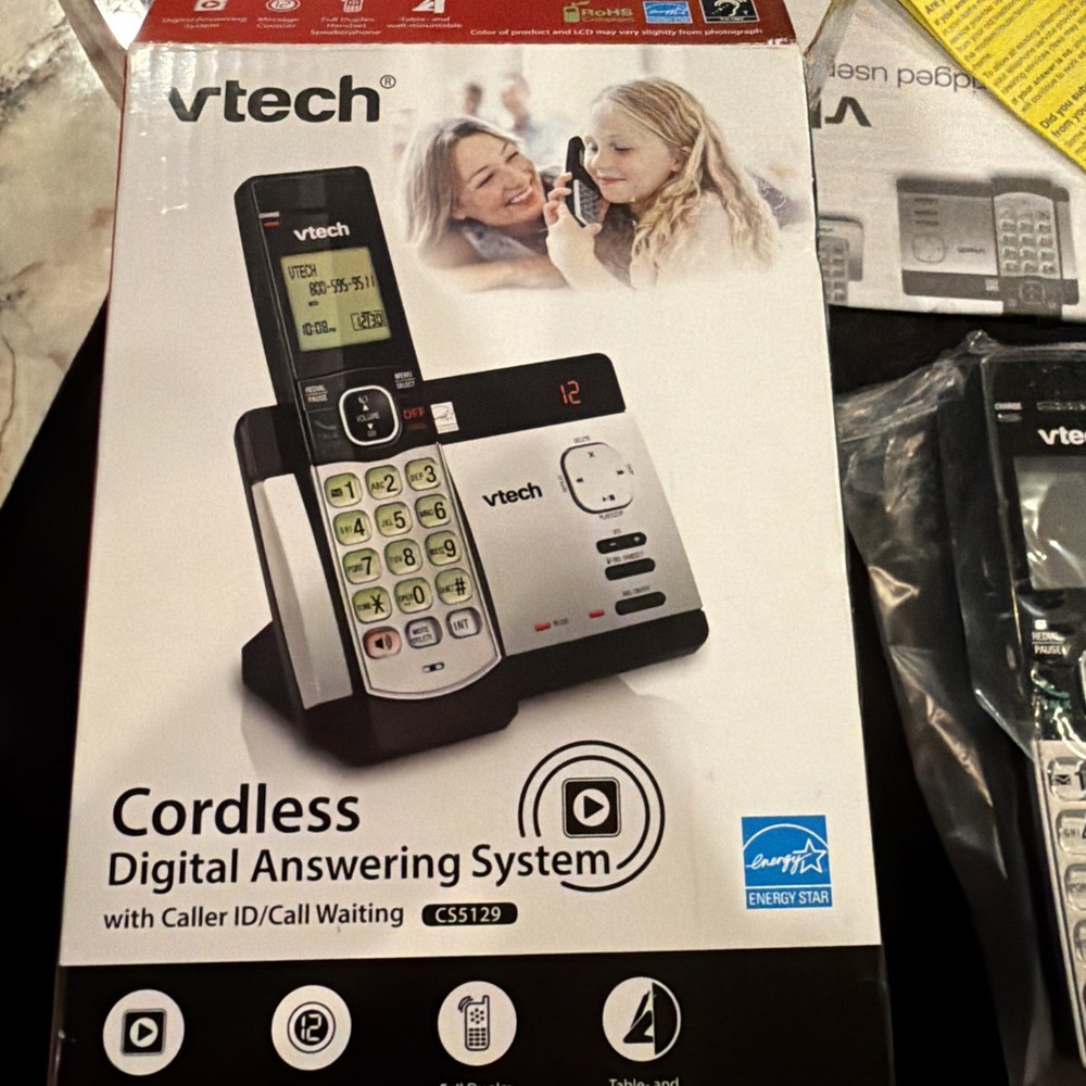 VTECH Cordless Digital Answering System With Caller Id/Call Waiting￼