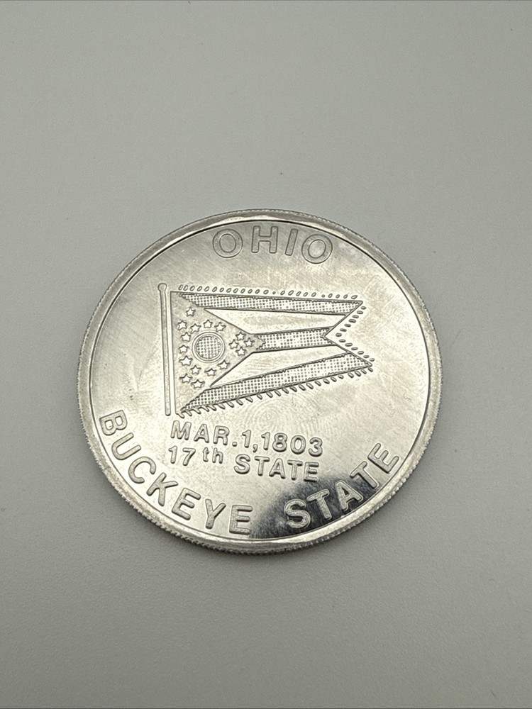 Ohio State Buckeye State Alloy Commemorative Coin