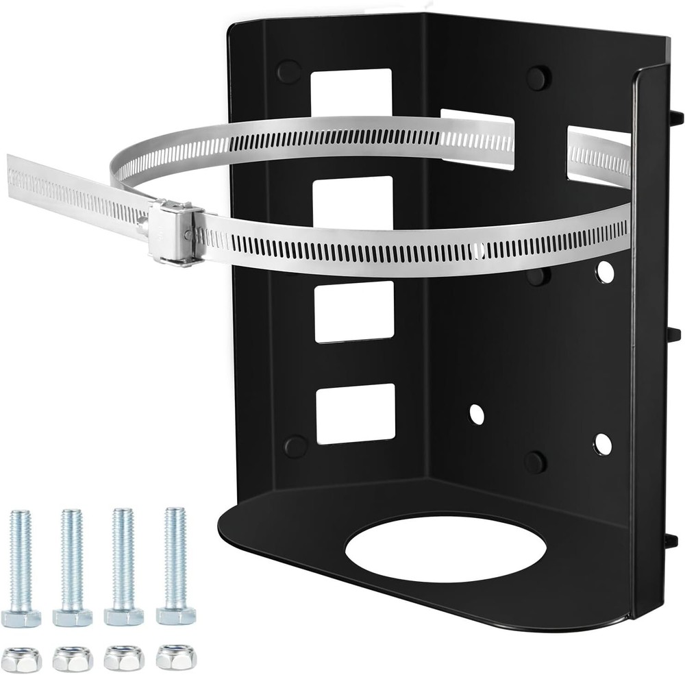 5LB/10LB Propane Tank Mounting Kit Holder Bracket for RV Trailers Camping Truck
