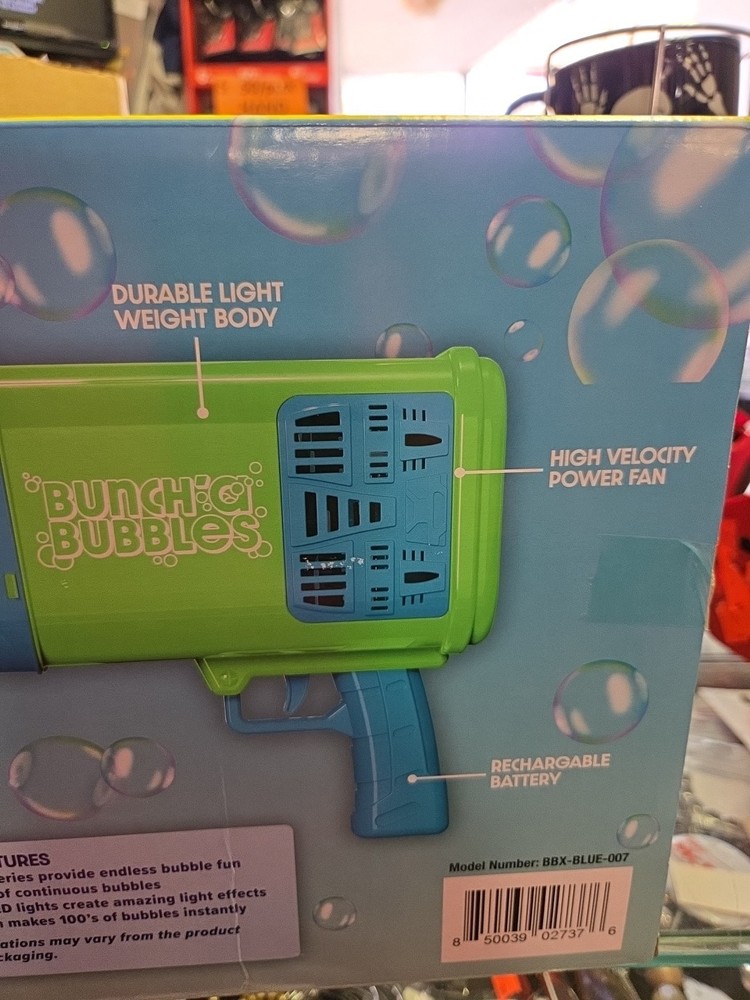 Bunch Bubbles Rechargeable LED GlowingSprays 100’s Bubbles Per Second FAST SHIP