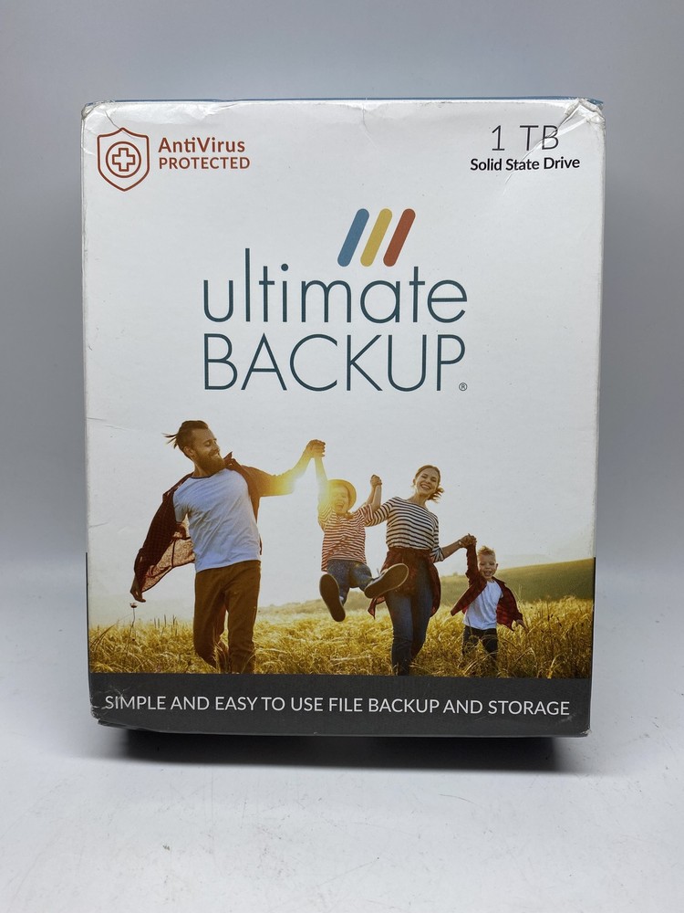 Ultimate Backup Solid State Drive 1TB with Antivirus Protection