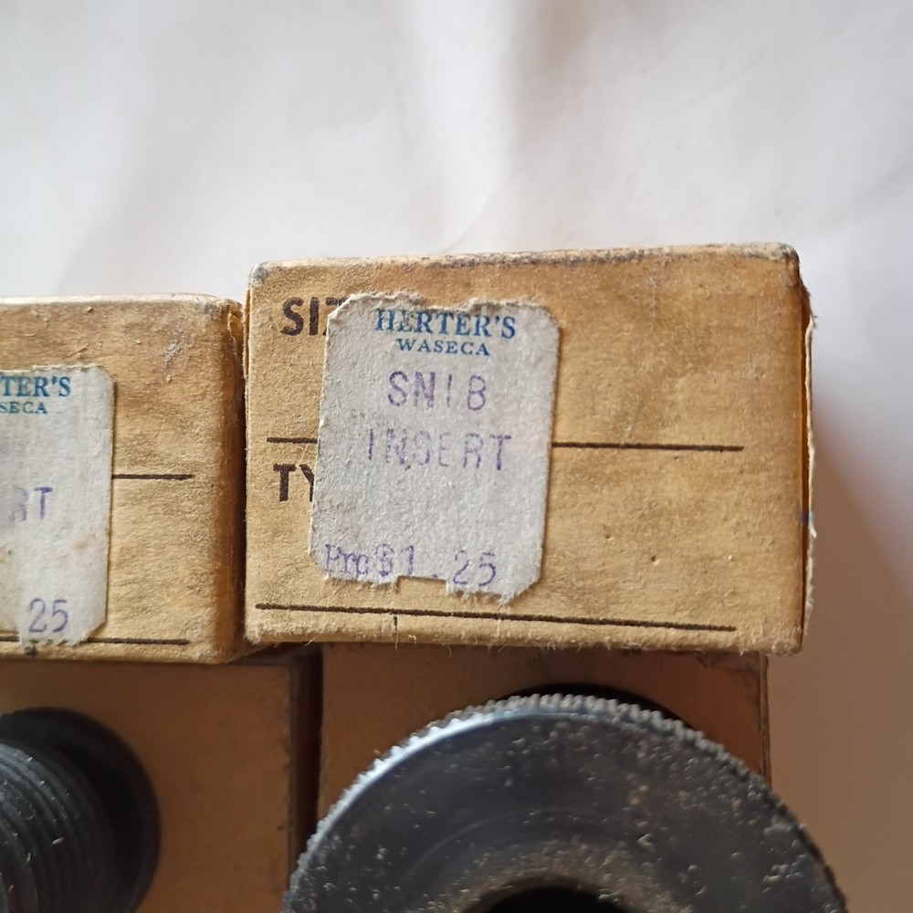 2 Herter's Lot - SN1B Adapter Insert & Additional Vintage Insert With Boxes