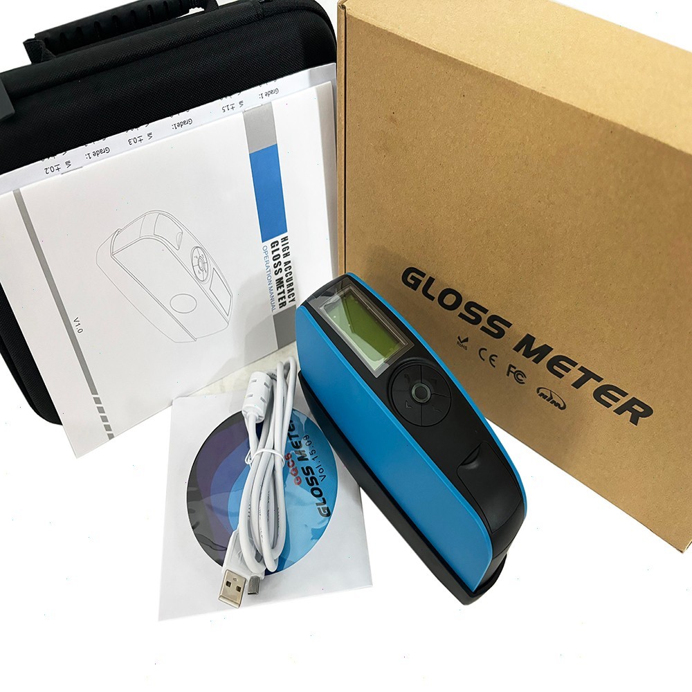 Multiple Angle Gloss Meter with Angle 20° 60° 85° for Rubber Printing Paper