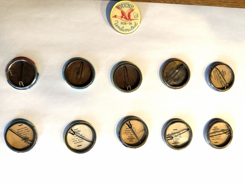 Ducks Unlimited Pinback Lot