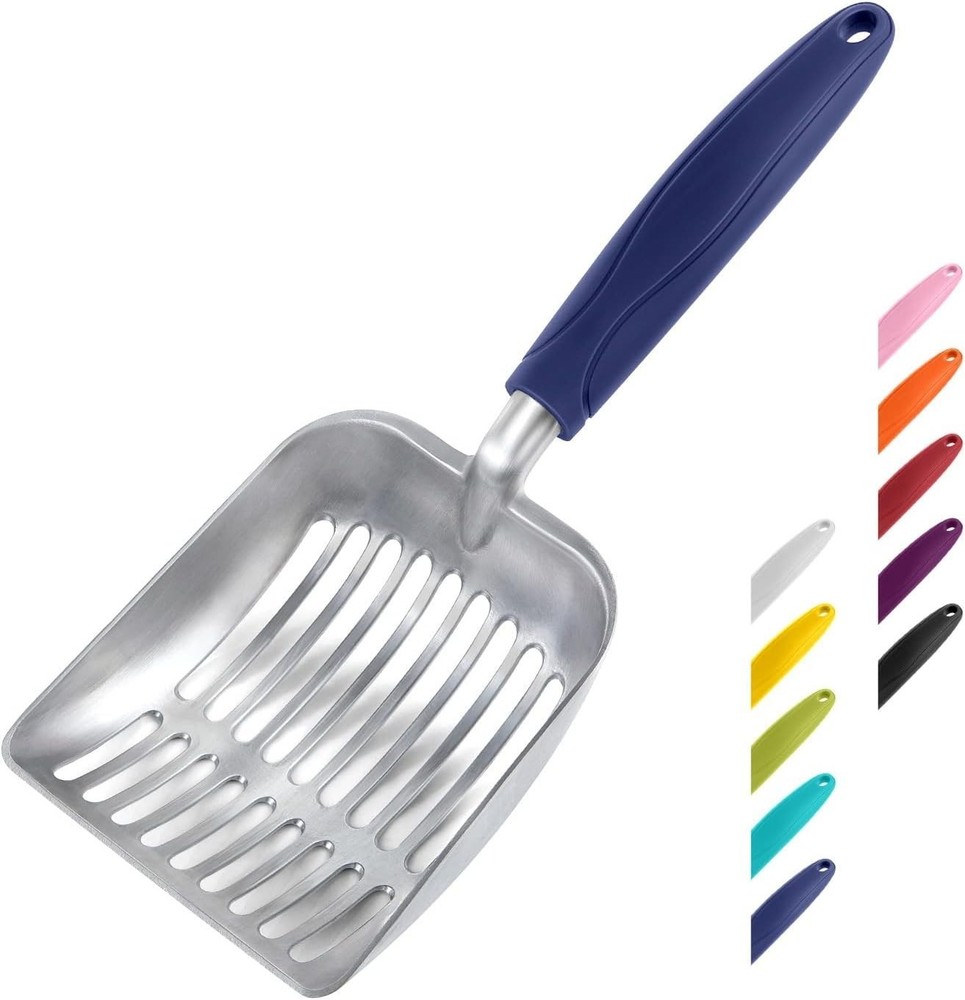 Effective Deep Shovel Cat Litter Scoop - Lightweight & Rust-Resistant Design