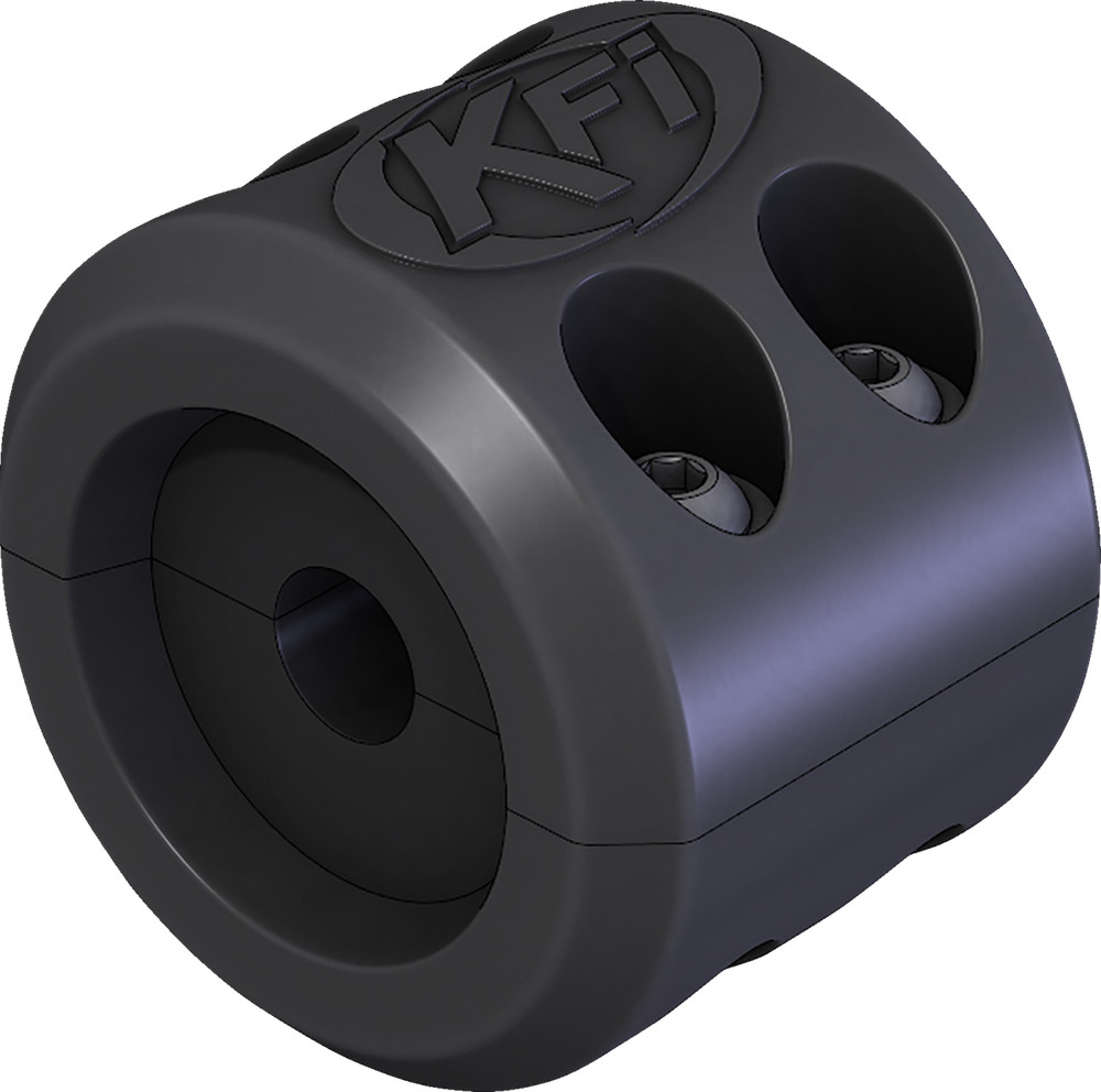 KFI PRODUCTS Split Cable Hook Stopper - Single - Clam Shell ATV-SCHS