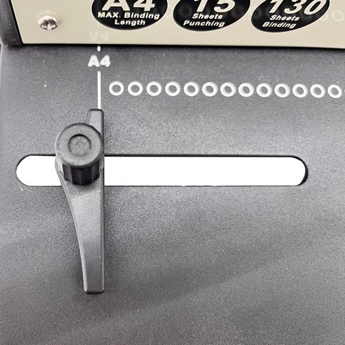 Electric Spirl Coil Binding Machine Office Document Plastic Spiral Coil Binder