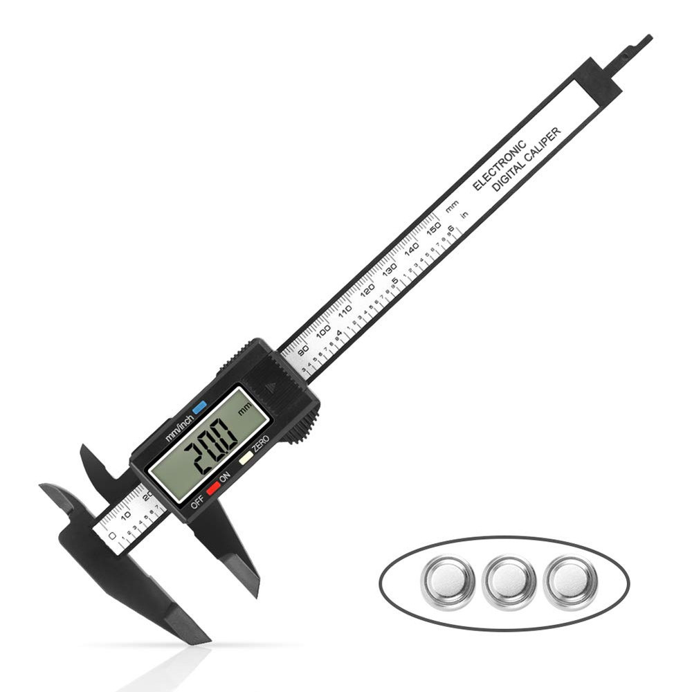 Digital Caliper,  0-6 Inches Caliper with Large LCD Screen, Auto - off Feature,