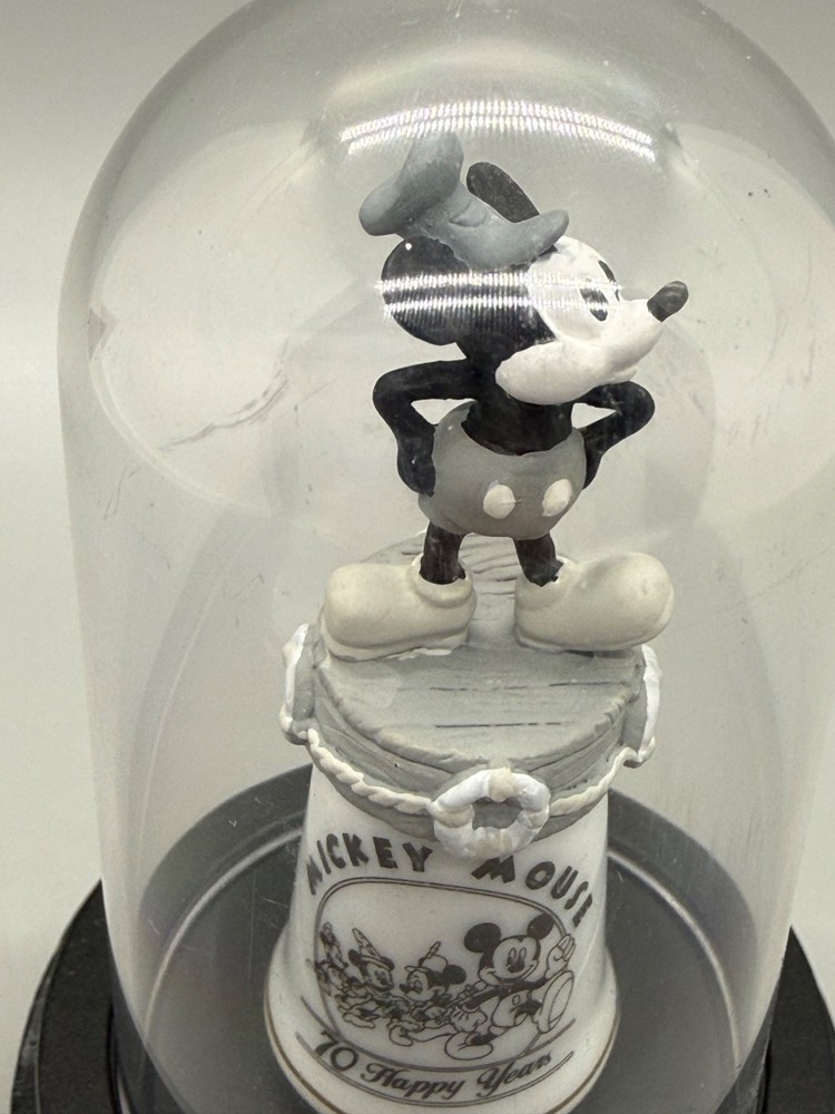 THIMBLE Disney Mickey Mouse 70th Anniversary Happy Years Thimble
