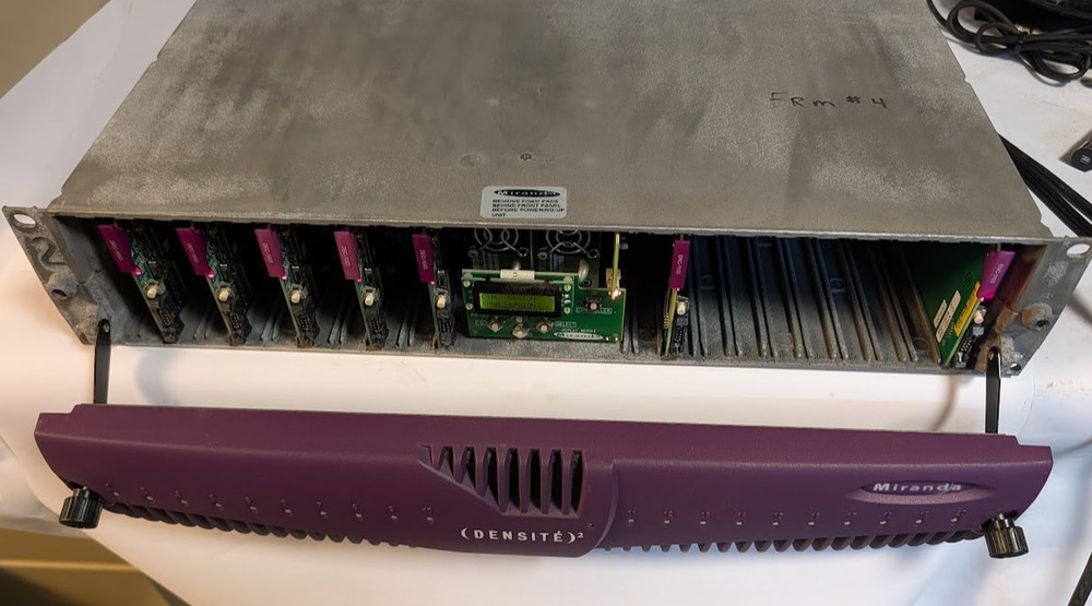 Miranda Grass Valley Densite 2 w/ 5x DEC-1003 & 2xz ENC-1103 Encoder-Decoder