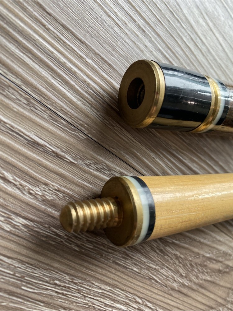 Vintage Pool Cue With Case