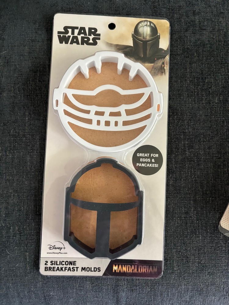 Breakfast Molds Disney Star Wars Mandalorian New