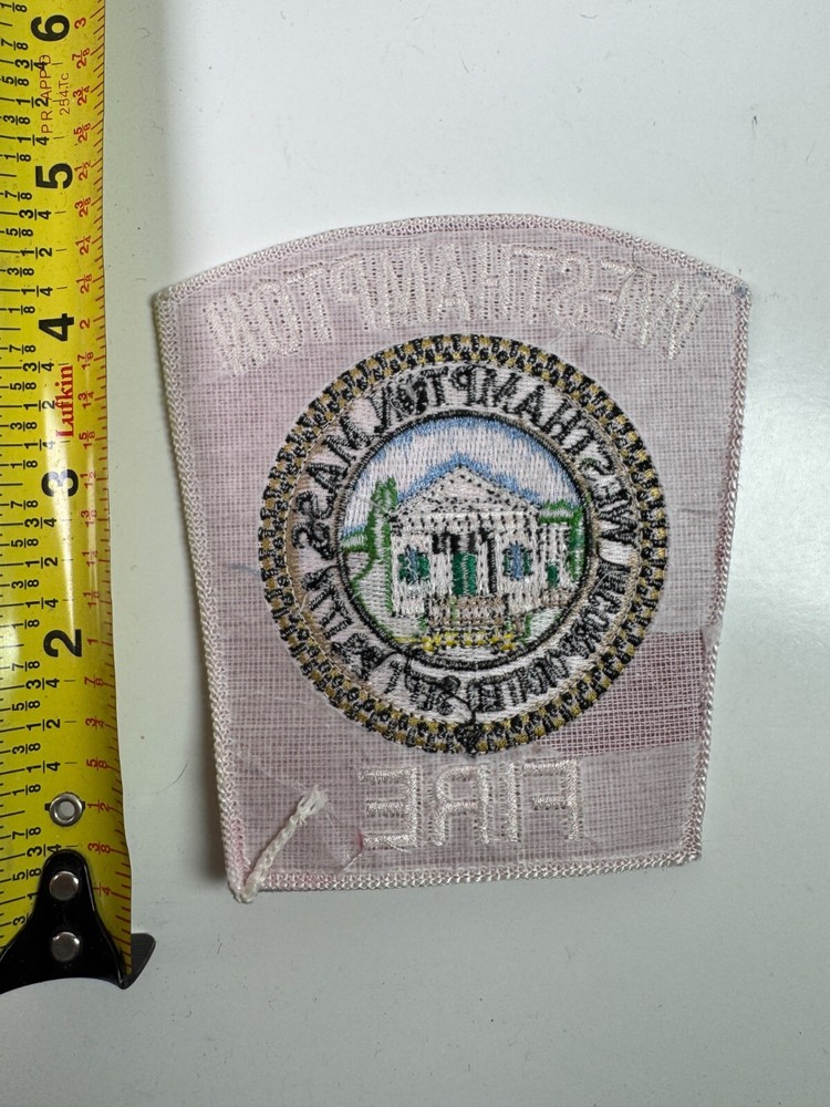 Westhampton Fire Massachusetts MA Patch C7