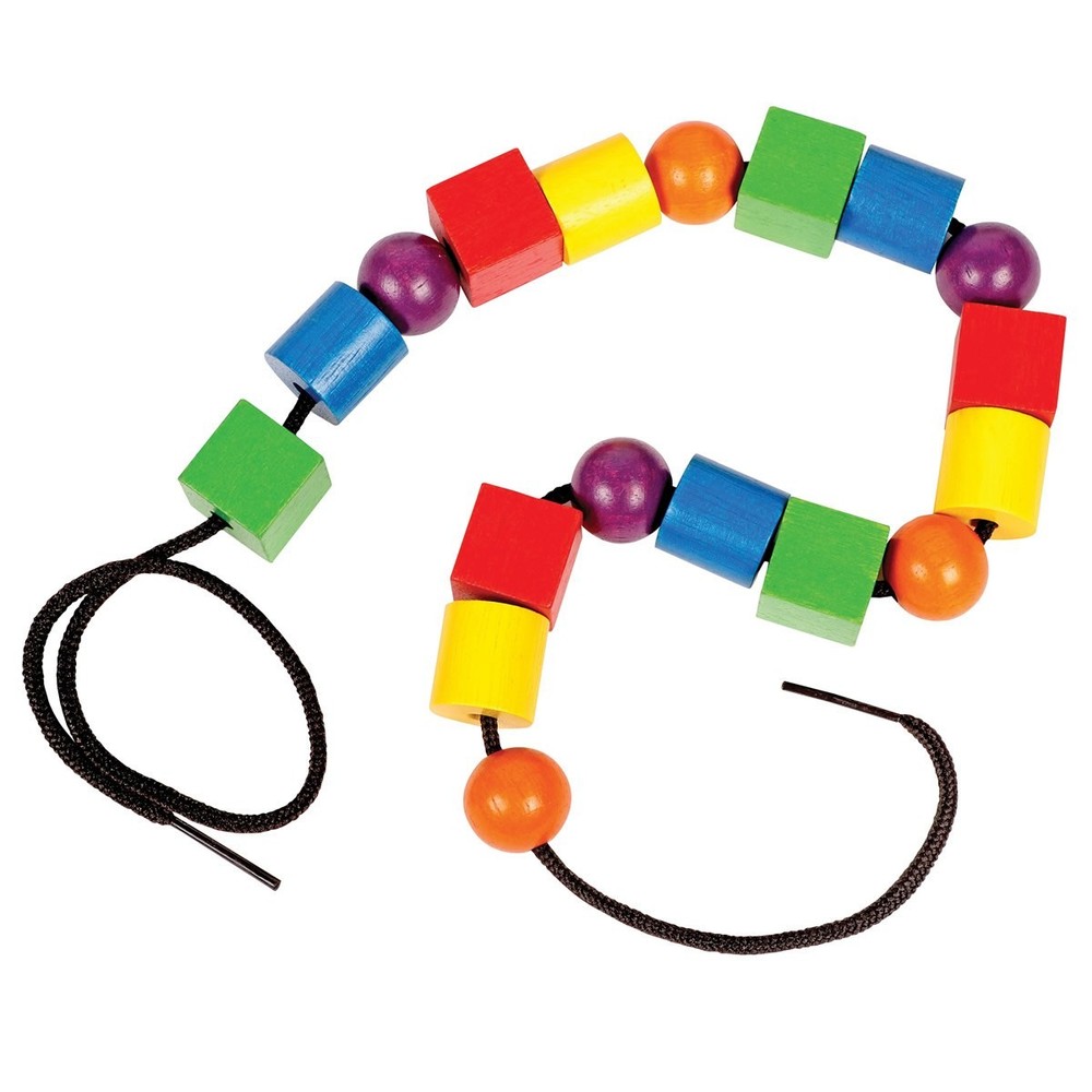 Learning Resources Bigger Beads & Laces