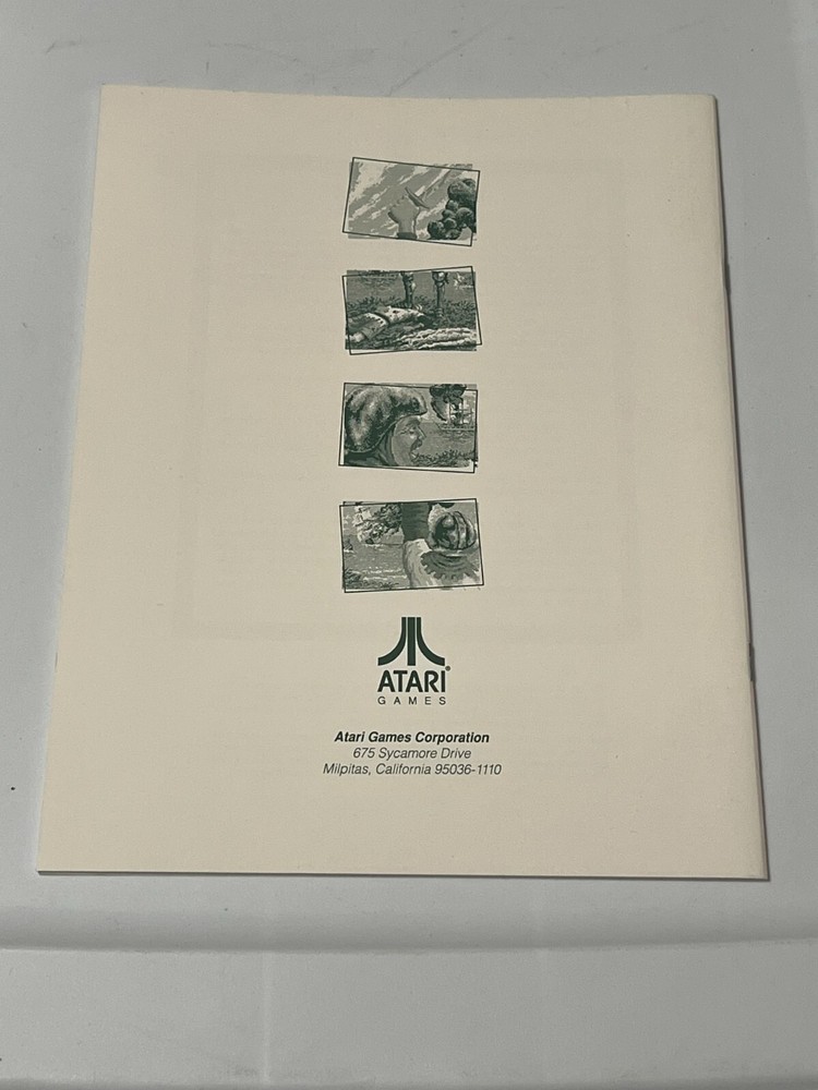 1991 ATARI RAMPART KIT INSTALLATION MANUAL