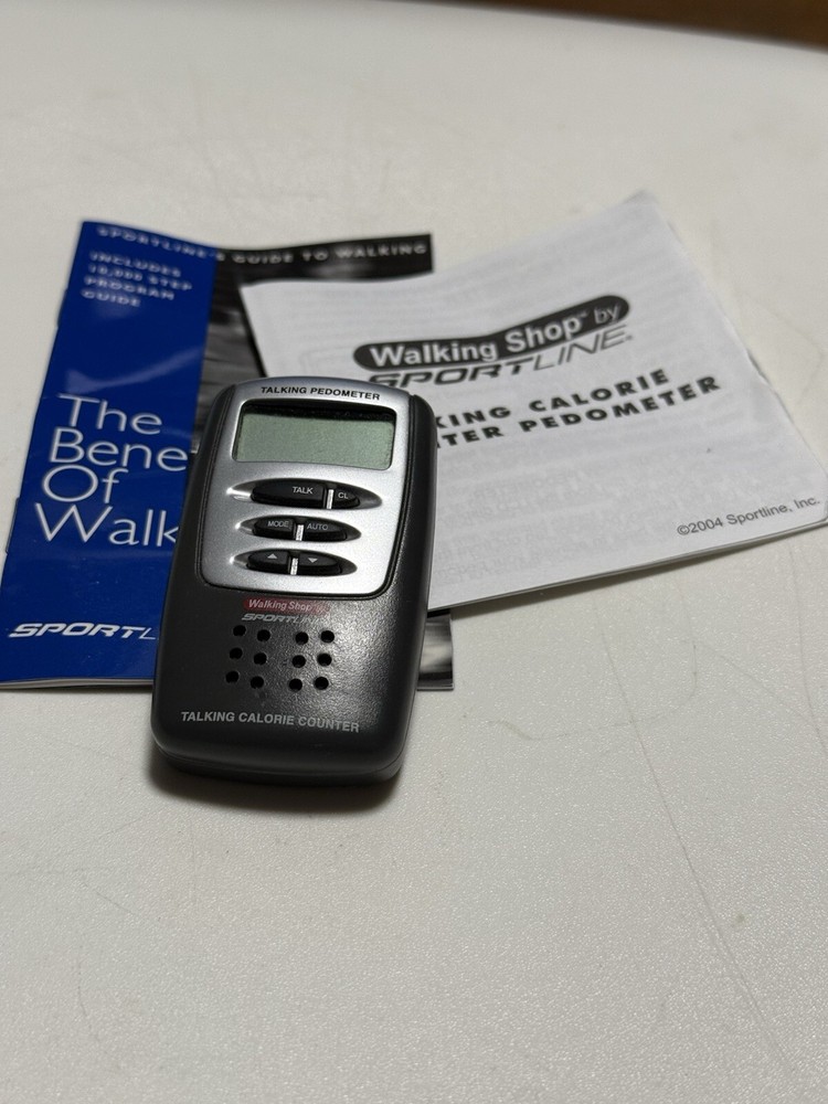 Sportline Talking Calorie Counter Pedometer