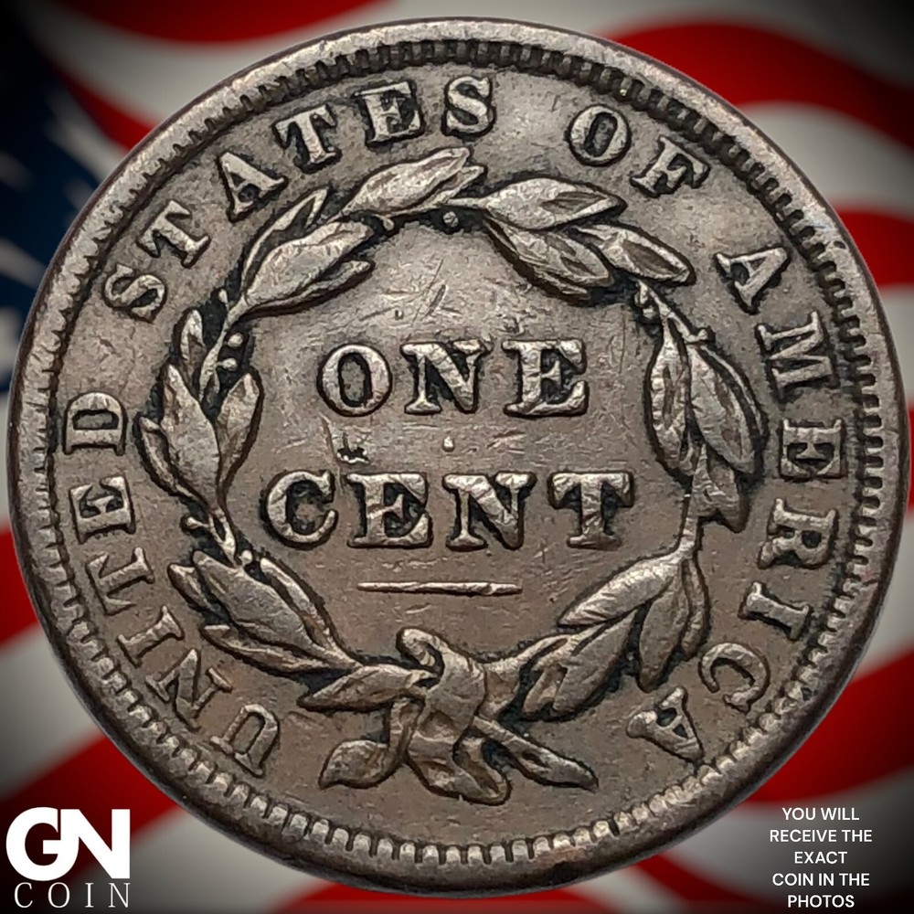 1838 Coronet Head Large Cent Y4557