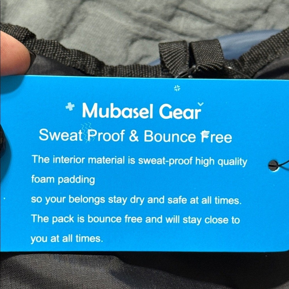 Mubasel Gear hydration backpack hiking storage compartments lightweight outside