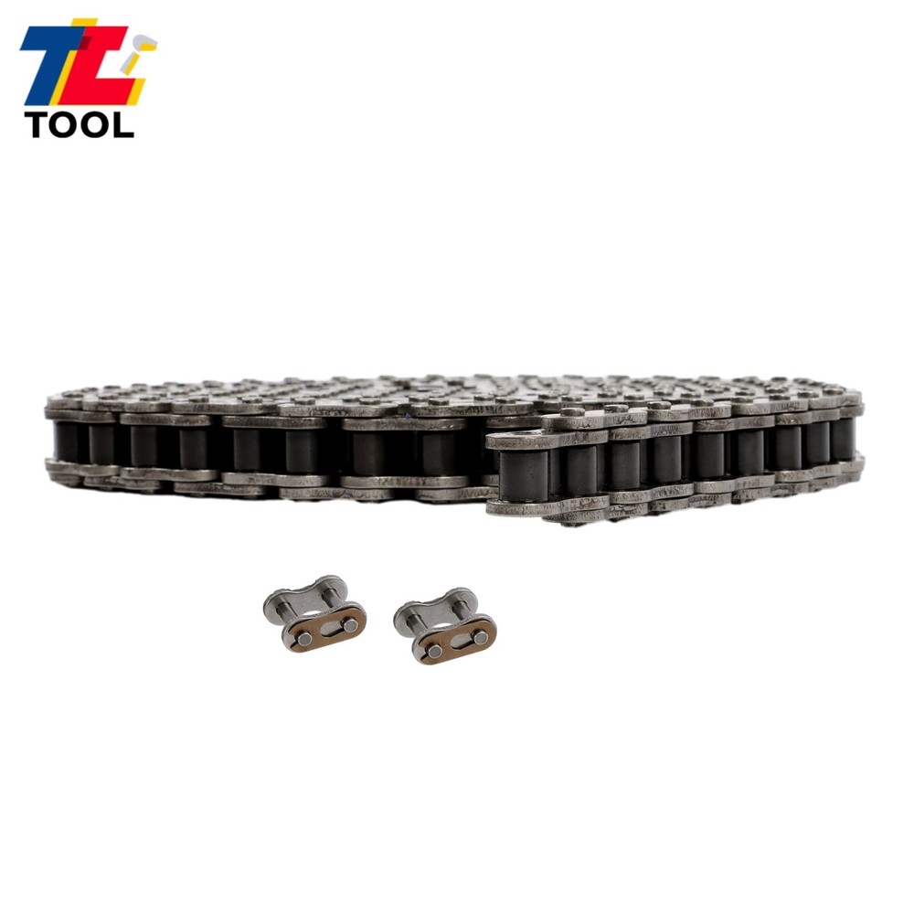 #60H 10 Ft Roller Chain With 2 Connecting Links Heavy Duty