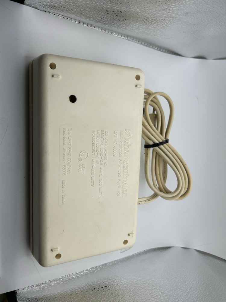 Vintage West Bend Kitchen Controller Mult-function Advanced Appliance - 40003