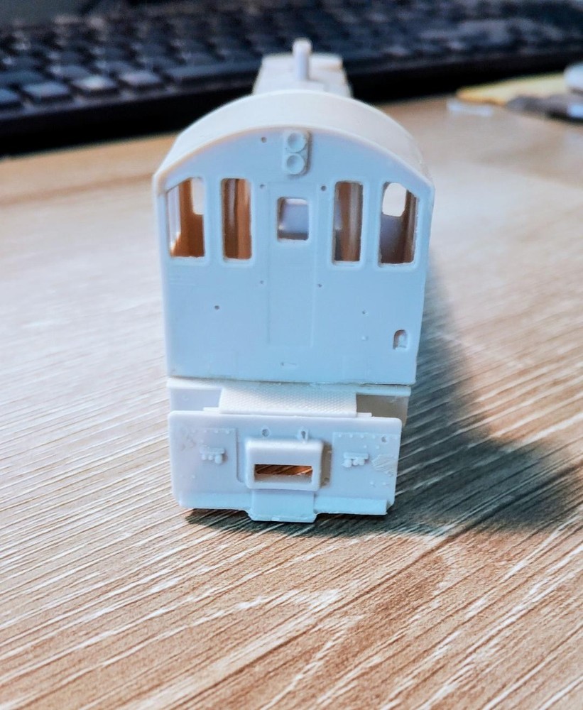 HO Scale, T-6 switcher engine shell kit, PNW Resins