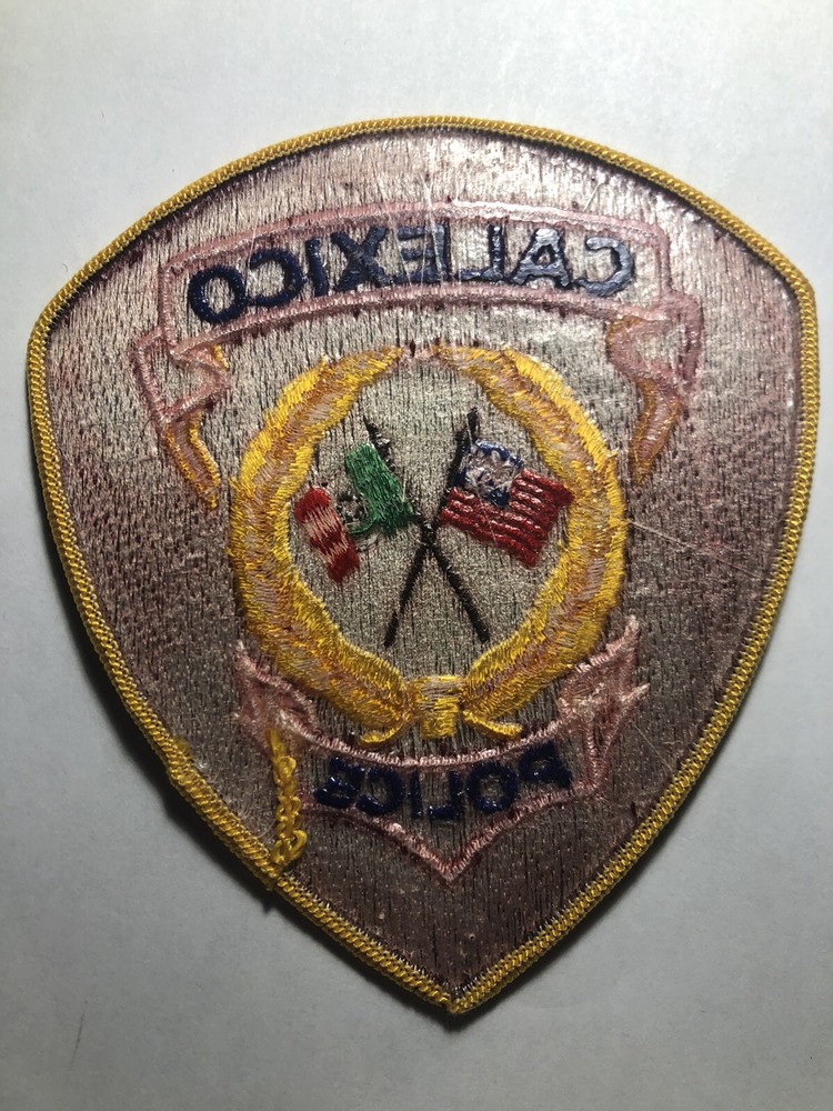 Calexico California Police Patch