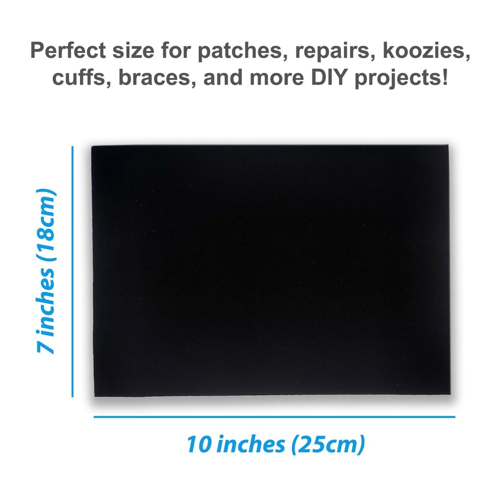 Neoprene Fabric Assortment Sample Patch Sheet Packs for Sewing Material Wetsuit